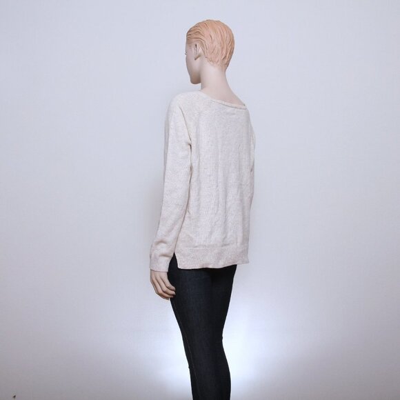 Silence + Noise by Urban Outfitters Wool Blend Crew Neck Sweater Women Size L - Picture 4 of 11